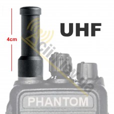 Міні антена для рації PHANTOM FT-16 UHF 400-470 МГЦ