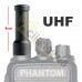Міні антена для рації PHANTOM FT-16 UHF 400-470 МГЦ
