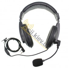 Навушники для рації TD38-K1 Baofeng/Kenwood роз'єм 2-pin