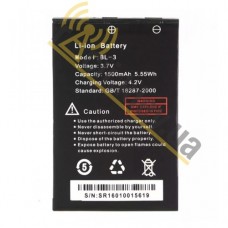 Акумуляторна батарея для рації Baofeng UV-3R (BL-3) 1500mAh