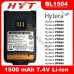 Акумулятор Hytera BL1504 Li-ion 1500 мАг для рацій PD505 PD565 PD605 PD665 PD685
