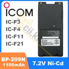 Акумулятор Icom BP-209N,1100 мАг Ni-Cd
