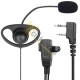 Гарнітура з виносним мікрофоном "МУШЛЯ" KD-R2M для рації Kenwood